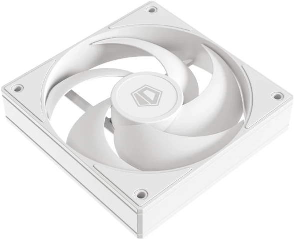 Вентилятор для корпуса ID-Cooling AS-120-W Trio 120х120x25 белый 4-pin 27.2дБ (упак.:3шт) Ret