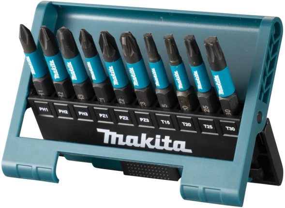 Набор бит Makita Impact Black (E-12011) по каф/керамогр/стек (10пред.) для шуруповертов