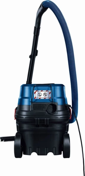 Строительный пылесос Bosch GAS 12-25 PL 1250Вт (уборка: сухая/сбор воды) синий
