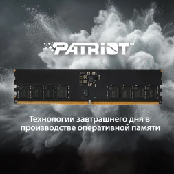 Память DDR5 16GB 6400MHz Patriot PSD516G64081C Signature RTL PC5-51200 CL52 DIMM 288-pin 1.1В single rank Ret