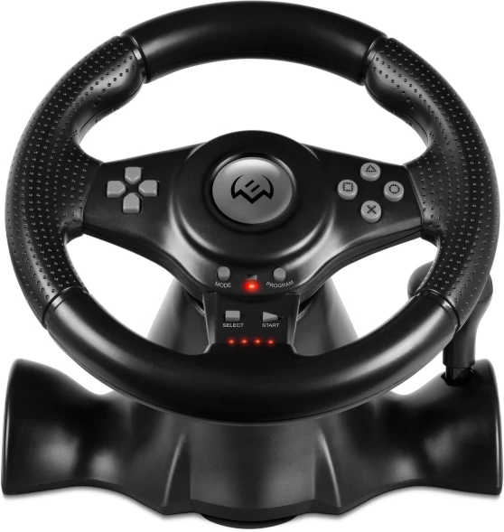 Руль Sven GC-W150 16кноп. (с педалями) черный