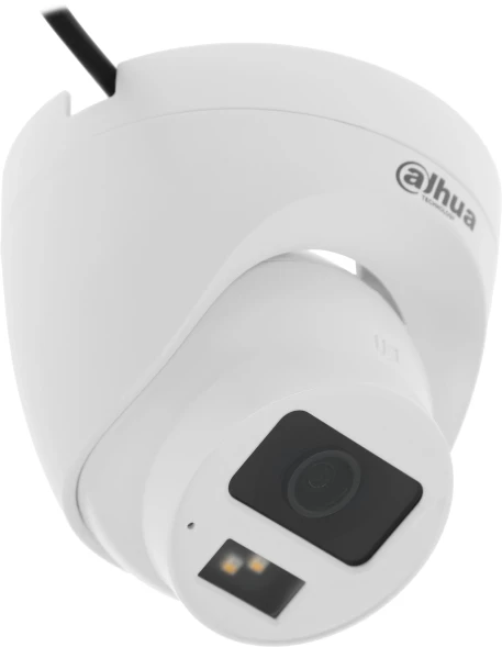 Камера видеонаблюдения аналоговая Dahua DH-HAC-HDW1200CLQP-IL-A-0280B-S6 2.8-2.8мм HD-CVI HD-TVI цв. корп.:белый (DH-HAC-HDW1200CLQP-IL-A-0280B)