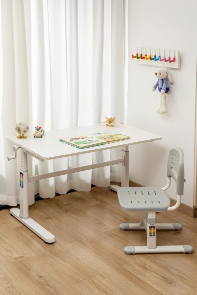 Стол детский Cactus CS-KD-PK столешница МДФ розовый 100x80x60см