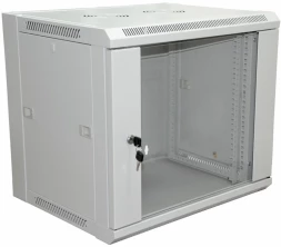 Шкаф коммутационный Rexant Pro (04-2220) настенный 6U 600x600мм пер.дв.стекл без задн.дв. 90кг серый