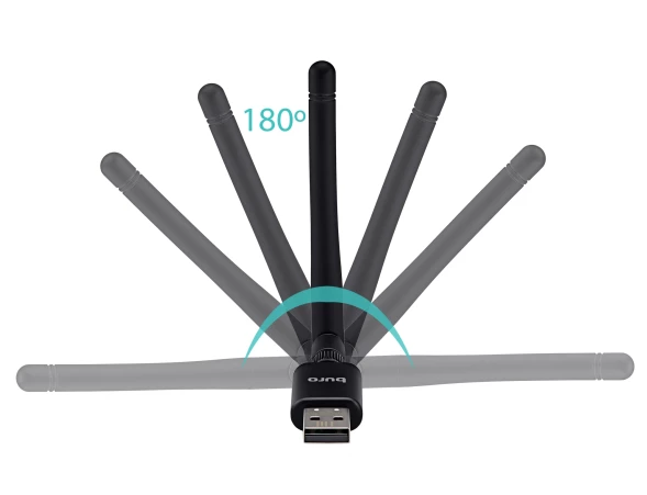Адаптер USB Buro BU-BT40C BT4.0+EDR class 1 100м черный
