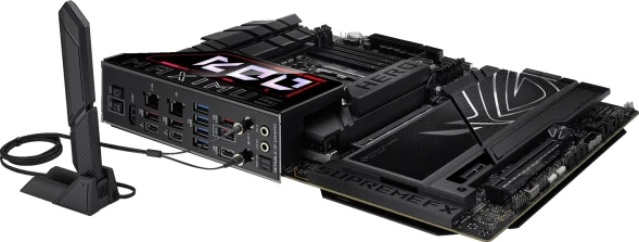 Материнская плата Asus ROG MAXIMUS Z890 HERO Soc-1851 Intel Z890 4xDDR5 ATX AC`97 8ch(7.1) 5Gigabit + 2.5Gigabit Ethernet RAID+HDMI
