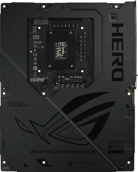 Материнская плата Asus ROG MAXIMUS Z890 HERO Soc-1851 Intel Z890 4xDDR5 ATX AC`97 8ch(7.1) 5Gigabit + 2.5Gigabit Ethernet RAID+HDMI