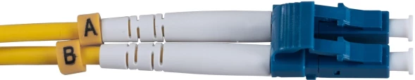 Патч-корд Cabeus FOP(D)-9-LC-FC-5M 2x9/125 OS2 LC дуплекс-FC дуплекс 5м LSZH желтый