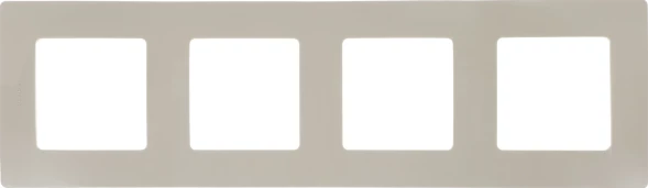 Рамка Legrand Etika 672514 накладная 4x ABS пластик слоновая кость