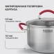 Кастрюля Rondell Sorge RDS-1220 3.1л. d=20см (с крышкой) стальной