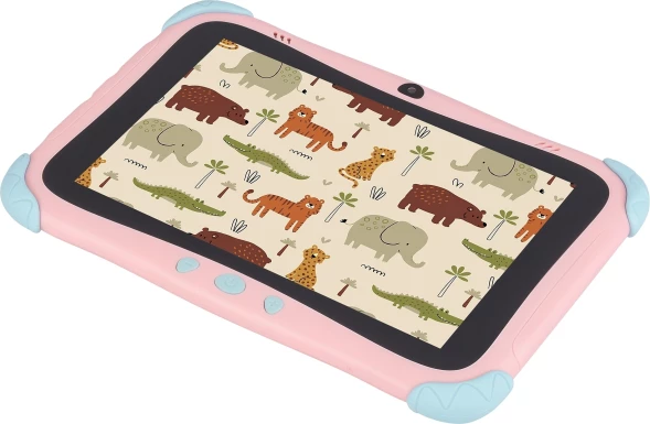 Планшет Digma Kids A8 SC9863A (1.6) 8C RAM2Gb ROM32Gb 8&amp;quot; IPS 1280x800 4G 1Sim Android 11.0 Go розовый 2Mpix 0.3Mpix BT WiFi microSD 512Gb 3000mAh