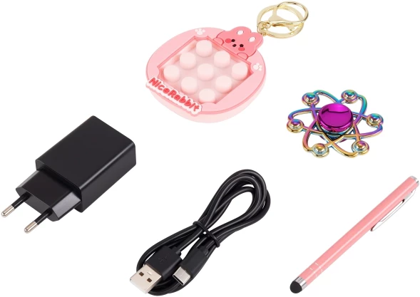 Планшет Digma Kids A8 SC9863A (1.6) 8C RAM2Gb ROM32Gb 8&amp;quot; IPS 1280x800 4G 1Sim Android 11.0 Go розовый 2Mpix 0.3Mpix BT WiFi microSD 512Gb 3000mAh