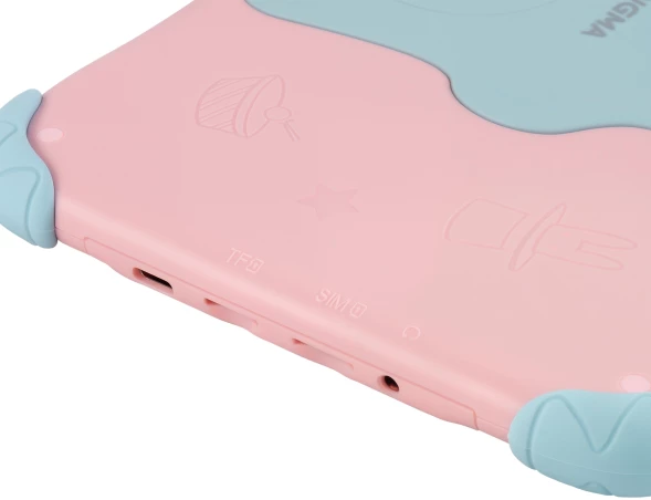 Планшет Digma Kids A8 SC9863A (1.6) 8C RAM2Gb ROM32Gb 8&amp;quot; IPS 1280x800 4G 1Sim Android 11.0 Go розовый 2Mpix 0.3Mpix BT WiFi microSD 512Gb 3000mAh