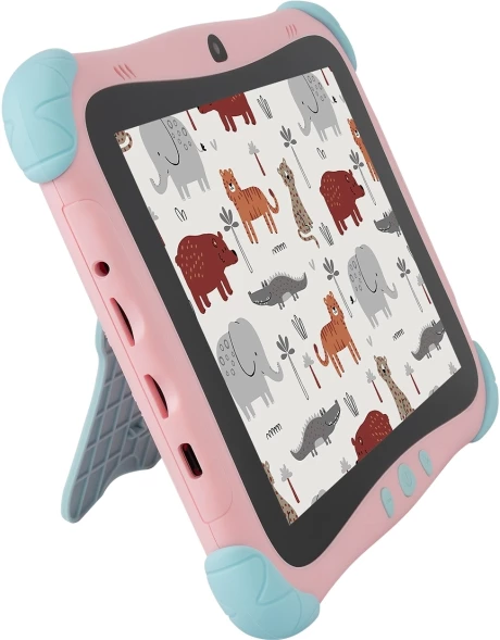 Планшет Digma Kids A8 SC9863A (1.6) 8C RAM2Gb ROM32Gb 8&amp;quot; IPS 1280x800 4G 1Sim Android 11.0 Go розовый 2Mpix 0.3Mpix BT WiFi microSD 512Gb 3000mAh