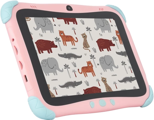 Планшет Digma Kids A8 SC9863A (1.6) 8C RAM2Gb ROM32Gb 8&amp;quot; IPS 1280x800 4G 1Sim Android 11.0 Go розовый 2Mpix 0.3Mpix BT WiFi microSD 512Gb 3000mAh