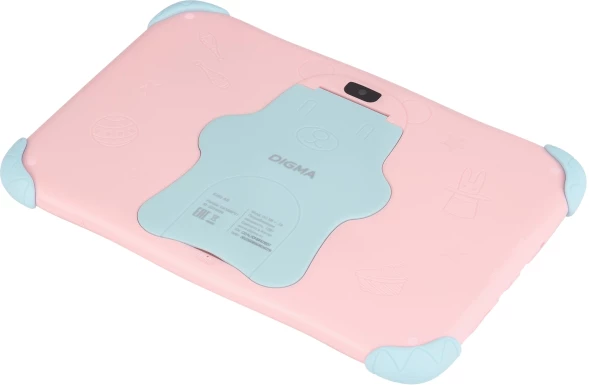 Планшет Digma Kids A8 SC9863A (1.6) 8C RAM2Gb ROM32Gb 8&amp;quot; IPS 1280x800 4G 1Sim Android 11.0 Go розовый 2Mpix 0.3Mpix BT WiFi microSD 512Gb 3000mAh