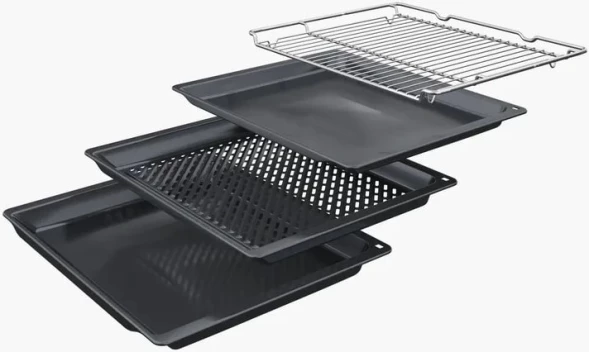 Духовой шкаф Электрический Bosch HBG478CB3 черный