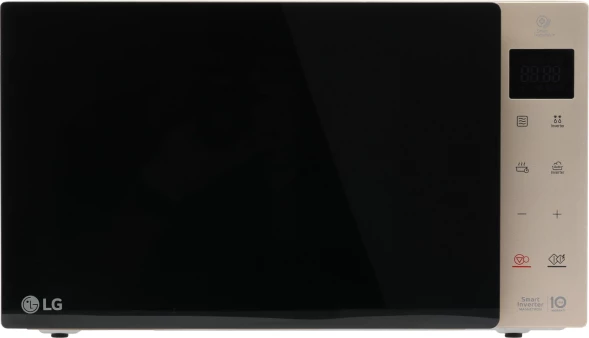 Микроволновая Печь LG MW25R35GISH 25л. 1000Вт бежевый/черный