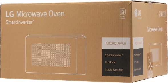 Микроволновая Печь LG MW25R35GISH 25л. 1000Вт бежевый/черный