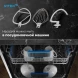 Миксер планетарный Vitek VT-PM0331 1800Вт кремовый/оранжевый