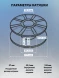 Пластик для принтера 3D Cactus CS-3D-ABS-1KG-SILVER ABS d1.75мм 1кг L386м 1цв.