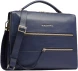 Деловая сумка женская Piquadro Patricia CA4098W140/BLU с отделением для ноутбука 14&amp;quot; синяя натур.кожа