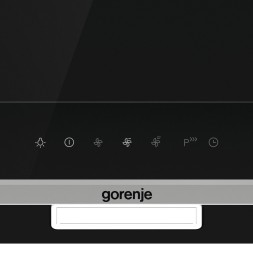 Вытяжка каминная Gorenje WHI649X21P черный управление: сенсорное (1 мотор)