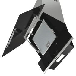 Вытяжка каминная Gorenje WHI649X21P черный управление: сенсорное (1 мотор)