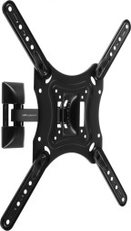 Кронштейн для телевизора Ultramounts UM868 черный 23"-55" макс.35кг настенный поворот и наклон