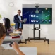 Стойка для телевизора Onkron TS1551 черный 40&amp;quot;-70&amp;quot; макс.55.5кг напольный мобильный