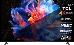 Телевизор LED TCL 55&amp;quot; 55P6K черный 4K Ultra HD 60Hz DVB-T DVB-T2 DVB-C DVB-S DVB-S2 USB WiFi Smart TV