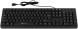 Клавиатура Оклик 100M HW3 черный USB (654570)