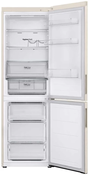 Холодильник LG GC-B459AEMW 2-хкамерн. бежевый инвертер