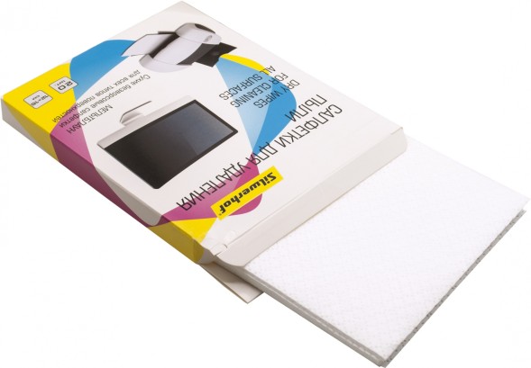 Салфетки Silwerhof для удаления пыли коробка 20шт сухих