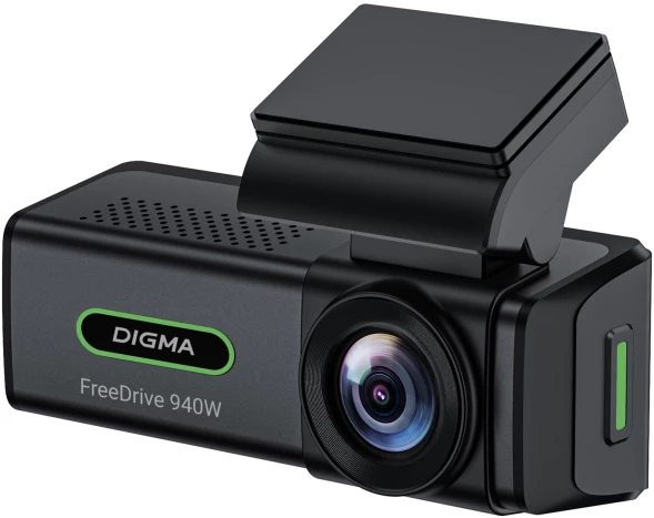 Видеорегистратор Digma FreeDrive 940W черный 8Mpix 2160x3840 170гр. Allwinner