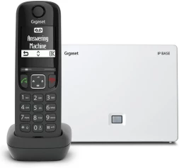Телефон IP Gigaset AS690IP BASE RUS черный (S30852-H3124-R101)