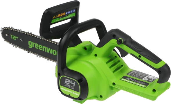Цепная пила Greenworks GD24CS30K2 аккум. дл.шины:12&amp;quot; (30cm) 1аккум. 2Ач ЗУ (2007007UA)