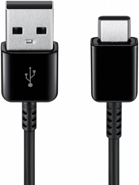 Кабель Samsung EP-DG930MBRGRU USB (m)-USB Type-C (m) 1.5м черный (упак.:2шт)