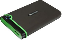 Жесткий диск Transcend USB 3.0 1Tb TS1TSJ25M3S StoreJet 25M3S (5400rpm) 2.5&amp;quot; серый