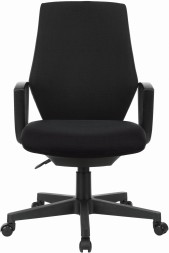 Кресло Бюрократ CH-545 черный 38-418 крестов. пластик