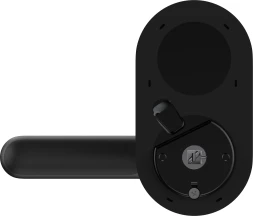 Умный замок Aqara Smart Door Lock U300 накладной разбл.отпеч.паль./код/пар/NFC/прил/мех.кл черный (DL-D02D_BL)