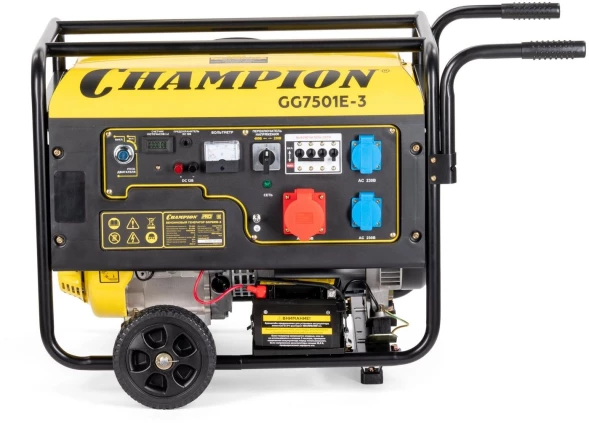 Генератор Champion GG7501E-3 8.1кВт