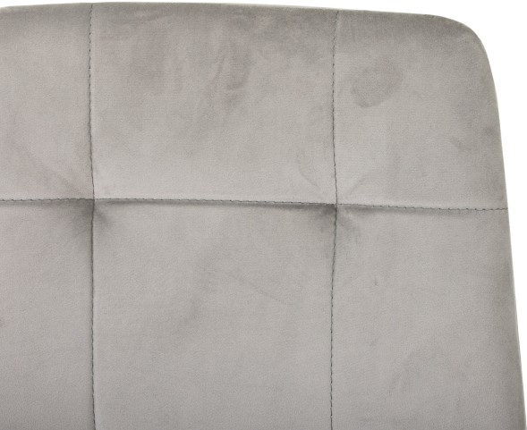 Стул для дома Бюрократ CH-K1_4 комплект 4шт св.серый Holland 09 металл черный на ножках (CH-K1_1/HL09_4)