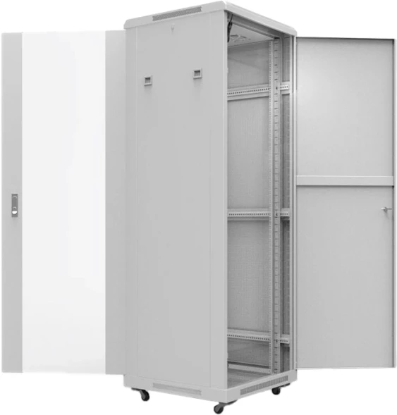 Шкаф серверный Rexant Pro (04-2315) напольный 22U 600x1000мм пер.дв.металл металл 800кг серый
