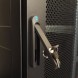 Шкаф серверный ЦМО (ШТК-М-42.8.12-48АА-9005) напольный 42U 800x1200мм пер.дв.перфор. задн.дв.перфор.2-хст. направл.под закл.гайки 1200кг черный 1055мм 176кг 180град. 2030мм IP20 металл