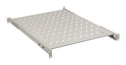 Полка стационарная ITK FS35-600PI-R 1U нагр.:100кг. 19" 600мм серый