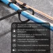 Стяжка пластиковая Rexant 87-0201 200x3.6мм (упак:100шт) нейлон внешний (-60/+85) черный