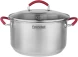 Кастрюля Rondell Sorge RDS-1221 5.1л. d=24см (с крышкой) стальной