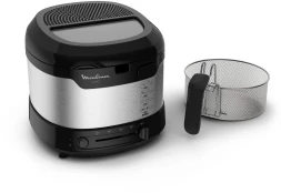 Фритюрница Moulinex AF215D10 1600Вт серебристый/черный