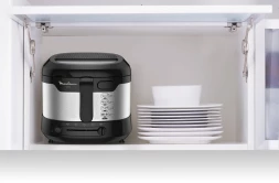 Фритюрница Moulinex AF215D10 1600Вт серебристый/черный